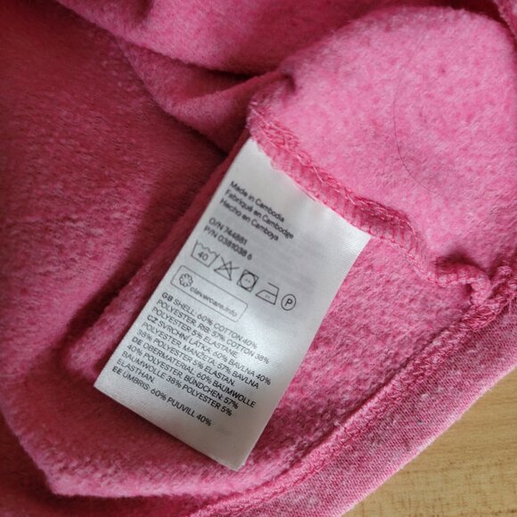 H&M Divided | Barbie Pink crop hoodie | Size Large - Picture 10 of 10